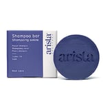 Arista Shampoing Violet Solide | Huile de Ricin & Poudre d'Amla | Shampoing Sans Sulfate | Shampoing Dejaunisseur Cheveux Blond | Shampoing Cheveux Colorés | Shampoing Anti Jaunissement