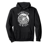 forever always - skeleton couple eternal lover Twin Flame Pullover Hoodie