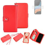 Wallet Mobile phone cover Samsung Galaxy XCover6 Pro Phone protective Case red