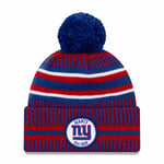 Nfl New York Giants Ny Sideline 2019 Bobble Beanie Cuffed Knit Hat Newera