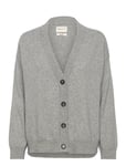 GANT Superfine Lambswool Cardigan Grå