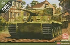 Liimattava malli Academy 13287 TIGER-I MID VER. Anniv. 70 Normandy Invasion 1944 1/35