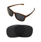 NEW POLARIZED BLACK REPLACEMENT LENS FOR OAKLEY CROSSRANGE R SUNGLASSES