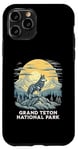 Coque pour iPhone 11 Pro Grand Teton National Park Grey Wolf Wildlife Wyoming