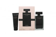 NARCISO RODRIGUEZ FOR HER GIFT SET 100ML EDT + 75ML BODY LOTION - WOMEN'S. NEW
