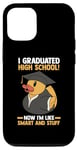 Coque pour iPhone 13 Graduation du lycée Duck