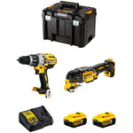 Dewalt - Kit DWK219 (DCD996 DCS355 2 x 5,0 Ah DCB115 tstak vi)