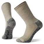 Smartwool Mountaineer Classic Edition Max Cushion Crew Chaussettes randonnée performantes, Taupe, XL Homme