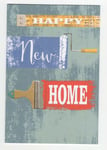 Happy New Home card What a great move! Colour inside FREE P&P