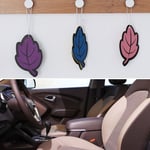 6PCS Natural Car Air Freshener Paper Hanging Vanilla Perfume Scented Tea Paper