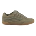 Vans Women's Caldrone Sneaker, Translucent Gum Gothic Olive, 3 UK