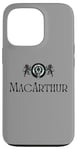 Coque pour iPhone 13 Pro MacArthur Clan Scottish Name Blason Tartan