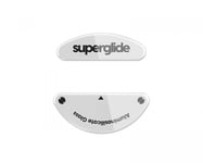 Superglide Glas Skates till SteelSeries Aerox 3/Aerox 5/Aerox 9 Wireless - Vit