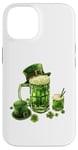 iPhone 14 St. Patricks Day Paddys Design Fun to Beers Whiskey Party Case