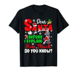 Before I Explain How Much You Know Xmas Great Dane Owner T-Shirt