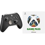 Xbox Elite Wireless Controller Series 2 - Black + Game Pass Ultimate 1M