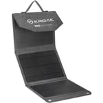Panneau solaire pliable 45W 6V Kroak Chargeur de téléphone portable Camping 252x920x3mm