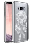 Evetane - Coque Silicone Compatible Samsung Galaxy S8 Plus - Protection Intégrale 360, Fine et Transparente - Coque Avant & Arrière - Haute Résistance - Transparente