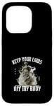 Coque pour iPhone 15 Pro Statue Keep Your Laws Off My Body (ne Mettez Pas Vos Lois