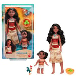 Mattel Disney Moana 2 Simea Fashion Doll with Anklet Accessory, 5 Moveable Joints & Removable Outfit, Toys Inspired by the Movie, JBT41