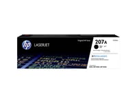 Hp 207A Svart Original Laserjet-Tonerkassett, 1350 Sider, Sort, 1 Stykker