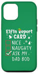 iPhone 12/12 Pro Dad Bod Christmas Nice Naughty Funny Xmas List Dad Jokes Case