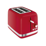 Toaster  Soleil 850w 2 Tranches Retro Rouge   - Lt300510 Moulinex