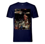 T-Shirt Homme Col Rond Michael Jordan Dunk Contest 1988 Reverse Basketball