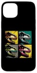 Coque pour iPhone 15 Plus T-Rex Pop Art – Vintage T-Rex Dino Dinosaur Lover