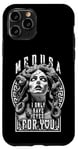 iPhone 11 Pro Valentine's Day Medusa Woman I Only Have Eyes For You Heart Case