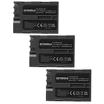 3x Battery for Nikon D300 D200 D300s D700 D70 D50 D100 D70s D100 SLR D80 1900mAh