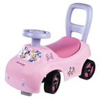 Smoby - Porteur auto enfant 2 en 1 - Minnie - Coffre sous la selle - Des 10 m...