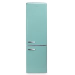 electriQ 244 Litre 60/40 Freestanding Fridge Freezer - Blue EQ6040RETROBLUEVE