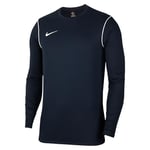 Nike Park 20 Jersey À Manches Longues Enfant, Obsidian/Blanc/Blanc, XS