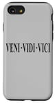 iPhone SE (2020) / 7 / 8 VENI VEDI VICI I CAME I SAW I CONQUERED JULIUS CAESAR QUOTE Case