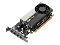 Nvidia T1000 - Grafikkort - T1000 - 4 Gb Gddr6 - Pcie 3.0 X16 Låg Profil - 4 X Mini Displayport