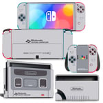 Kit De Autocollants Skin Decal Pour Switch Oled Console De Jeux Full Body, T1tn-Nsoled-1237