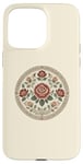 Coque pour iPhone 15 Pro Max Rose florale botanique, style bohème minimaliste, roses d'amour