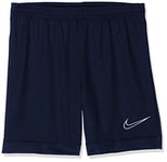 Nike B NK Dry ACDMY Short K Garçon, Obsidian/Obsidian/(White), FR : M (Taille Fabricant : M)