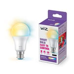 WiZ Tunable White [B22 Bayonet Cap] Smart Connected WiFi Light Bulb. 60W Warm to Cool White Light, App Control for Home Indoor Lighting, Livingroom, Bedroom.