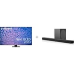 Samsung QN90C 55" 4K Neo QLED TV + HW-Q800D 5.1.2 Dolby Atmos Soundbar -tuotepaketti