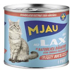 Mjau kattmat lax 635g