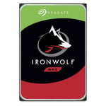 Seagate 8 TB IronWolf Disque dur interne 3.5"" pour NAS 1-8 Bay (7200 RPM, 256 MB Cache, 180 TB/year Workload Rating, Up to 210 MB