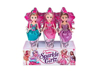 Zuru Sparkle Girlz Lėlė Princess Kūgiame 10.5 Colio Ekrane 12 Vnt