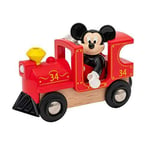 BRIO World Mickey and Minnie Mouse Toy Train Station for Kids Age 3 Years Up - W