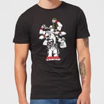 Marvel Deadpool Multitasking T-shirt Homme - Noir - 4XL