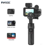 INELLE-Caméra d'action FALBurgos Plus,stabilisateur de cardan,anti-tremblement,commande sans fil pour GoPro fore9 8/7/6/5 OSMO Insta360