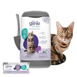 Litter Genie Bac à litière Easy Roll pour Chat, système d'élimination des odeurs, Nettoyage sans Effort, Comprend 1 Recharge de 24 Sacs