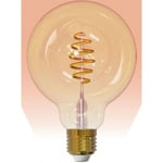 Airam SmartHome Globe 95 -smartlampa, E27, amber, 350lm, 1800-3000K, WiFi