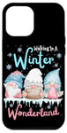 iPhone 12 Pro Max Walking In A Winter Wonderland Three Gnome Funny Christmas Case